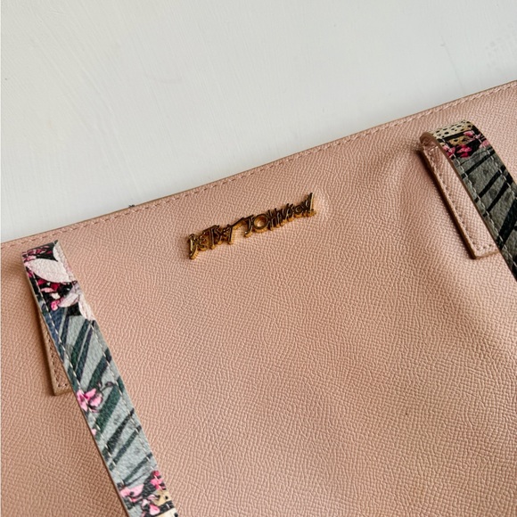 Betsey Johnson Blush Pink Tote Bag - Picture 12 of 12